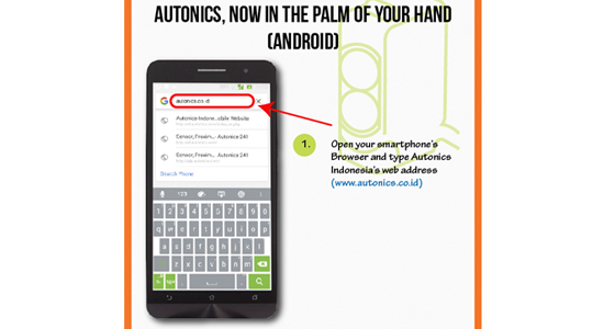 Autonics Mobile Web Shortcut Guide